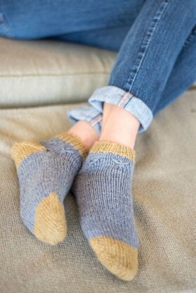 Berroco Hartland Slipper Socks PDF