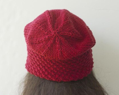 Diamond Pattern Knit Hat