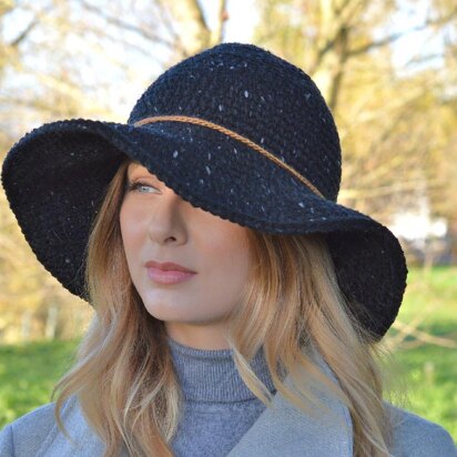 Floppy Brimmed Victoria Hat