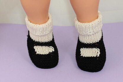 Baby 2x2 Rib Cuff Sock and Slipper Booties