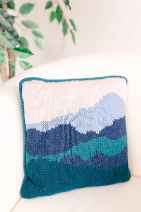 Mountainscape Pillow