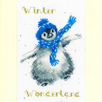 Bothy Threads Winter Wonderland Cross Stitch Kit - 10 x 16cm 