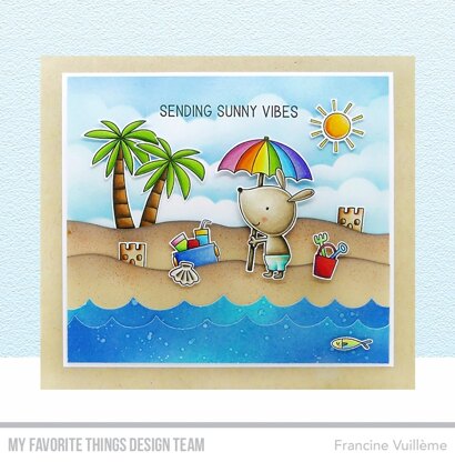 My Favorite Things Clear Stamps 4"X6" - Sunny Vibes