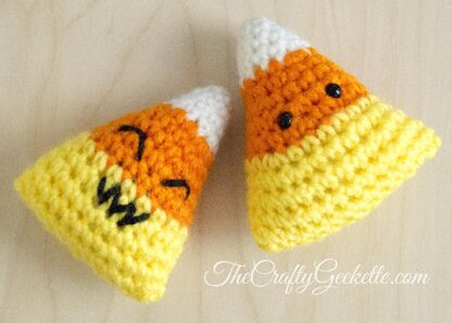 Nom Nom Candy Corn - Amigurumi and Garland