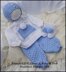 Bobble Hat Motif Set Set 16-22” dolls/newborn/0-3m baby