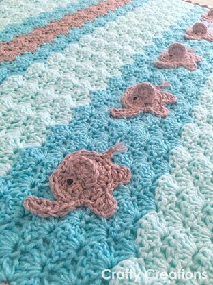 Elephant Baby Blanket