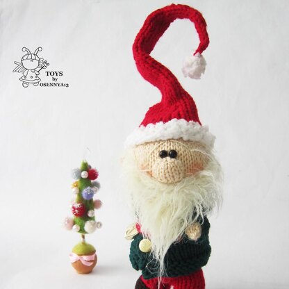 Pebble doll Gnome