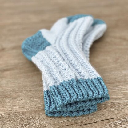 Twisted Rib Chunky Socks