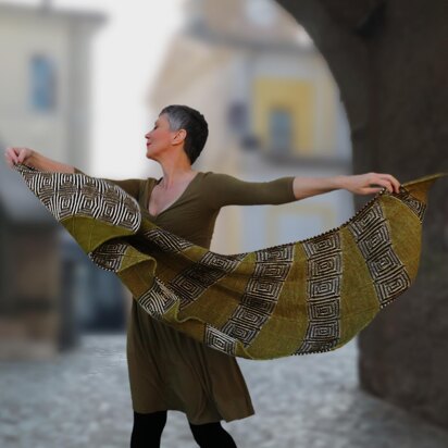Golden Illusion - knitting pattern