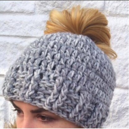 Messy Bun Hat