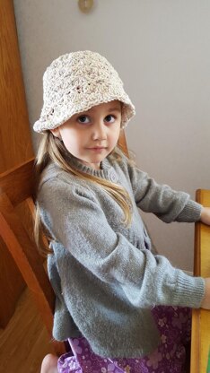 Stacked Shells Sun Hat