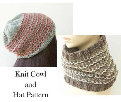 Easy Color Work Hat and Cowl