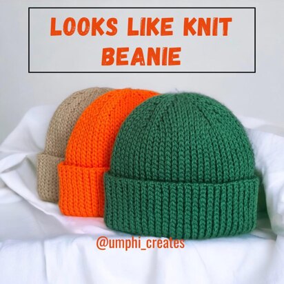 Looks Like Knit Beanie