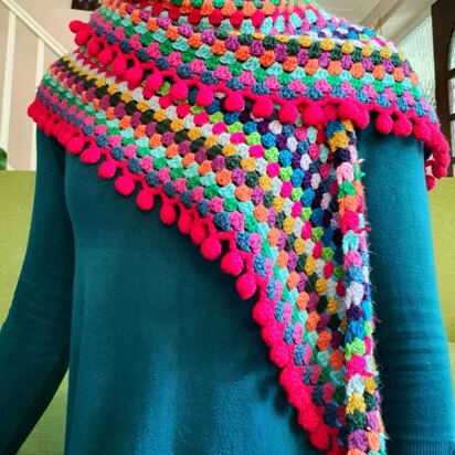 Granny Hug Shawl