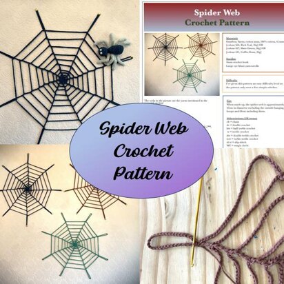 Spider Web Crochet Pattern