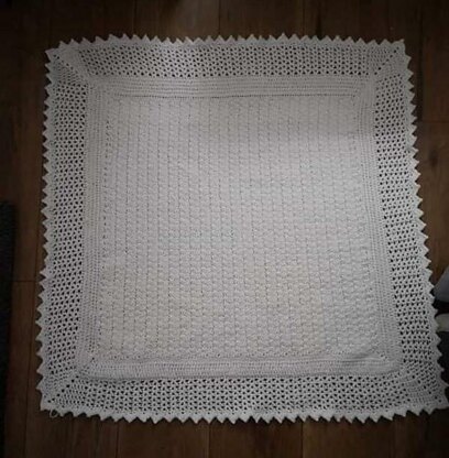 Elegant Christening Shawl