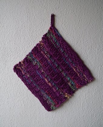 Plum Potholder