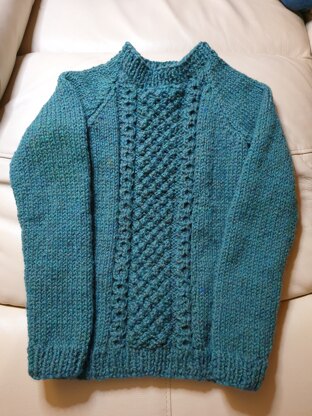 Aran jumper