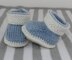 Baby 2 Colour Booties