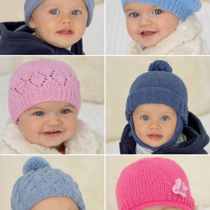 Hats in Sirdar Snuggly DK - 1711 - Downloadable PDF