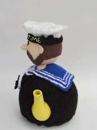 Royal Navy sailor tea cosy