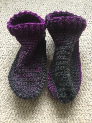 Cosy slipper boots