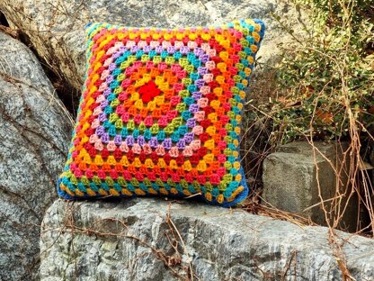 Happy Spring Granny Cushion