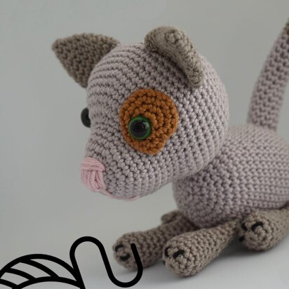 PDF Häkelanleitung Amigurumi Katze Joy