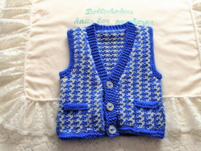 55. Baby Boy Waistcoat