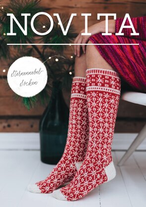 Sternnebel Woolsocken in Novita - Downloadable PDF