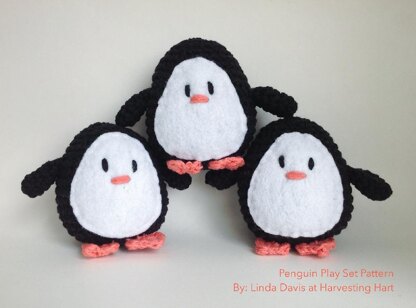 Penguin Winter Play Set Pattern