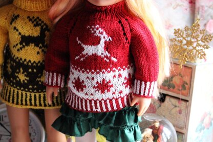 18 inch Doll Pullover
