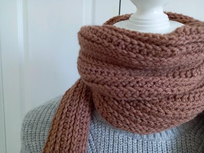 Crochet Easy Man Scarf Pattern