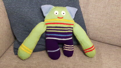 Kiko the knitted monster