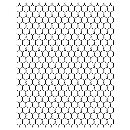 Stampers Anonymous Darcie's Cling Background Mounted Rubber Stamp 4"X5.25" - Chicken Wire