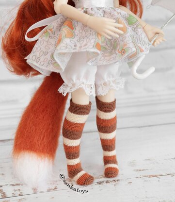 Fox outfit for Blythe doll