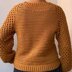 Honeycomb raglan sweater
