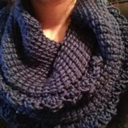 Tunisian Infinity Scarf