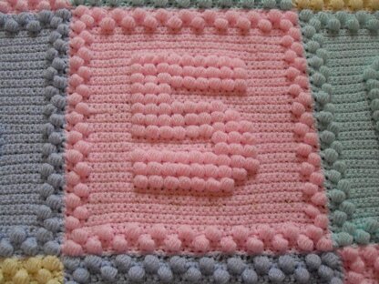 Numbers Baby Blanket