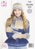 Sweater & Accessories in King Cole Riot DK - 5630 - PDF