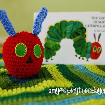 Hungry Caterpillar Blanket Buddy striped