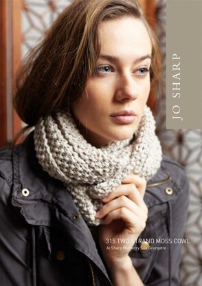Two Strand Moss Cowl