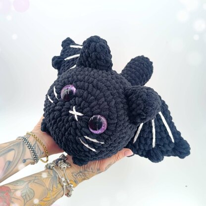 Halloween Bat-Wing Cat