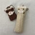 Fidget the Ferret Keeper Keychain