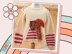 Mr Fluffy Tail Kids Squirrel Sweater - Childs Jumper Knitting Pattern