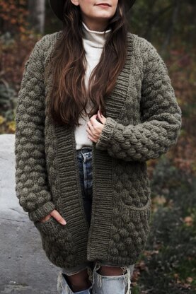 Quilted Sweater Coat