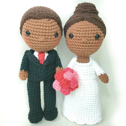 Amigurumi bride and groom best sale free pattern