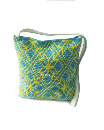 Candy Stars Tapestry Crochet Bag