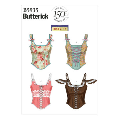 Butterick Damenkorsett B5935 - Schnittmuster