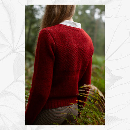 Zoe Jumper - Sweater Knitting Pattern For Women in Willow & Lark Woodland